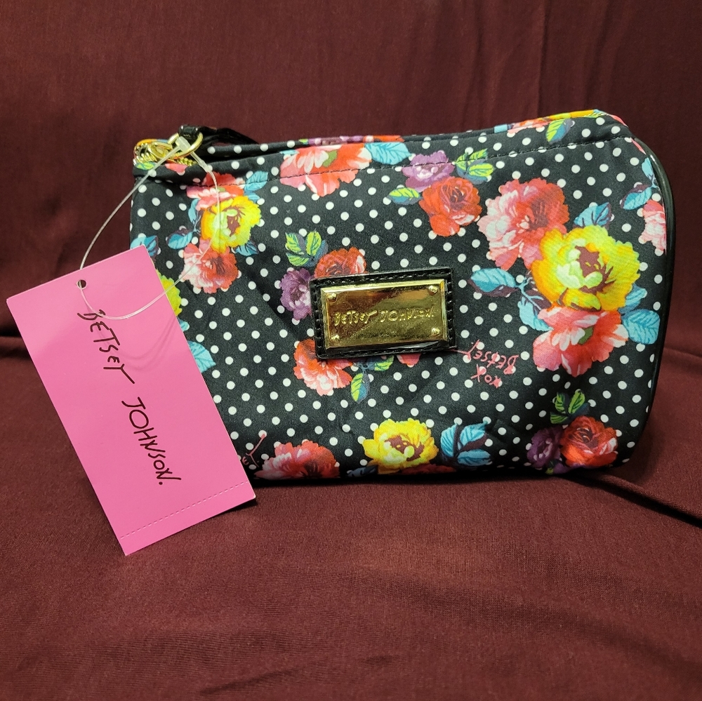 Betsey Johnson Makeup Bag